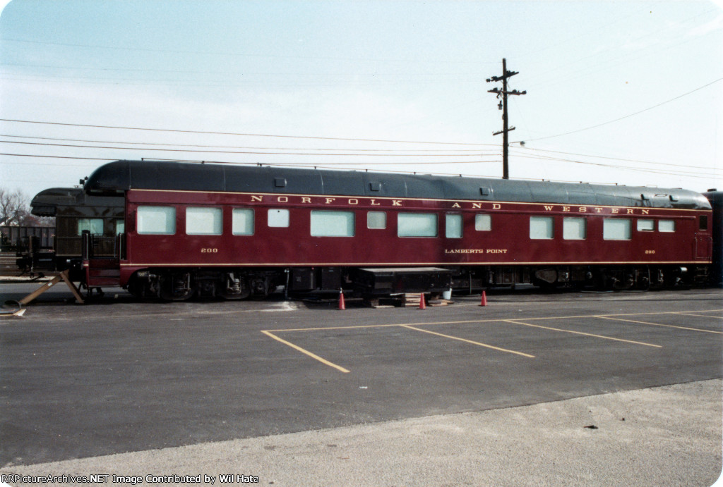 N&W Business Car 200 "Lamberts Point"